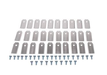 Sada 30 ks. žacích nožů 4,3 cm (1,7") pro robotické sekačky Husqvarna McCulloch Flymo Gardena (OEM 577864603 535138702 535138703 577864401 577864402)