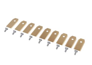 Sada 9 ks. žacích nožů 4,3 cm (1,4") pro robotické sekačky Husqvarna McCulloch Gardena Flymo (OEM 535138701)