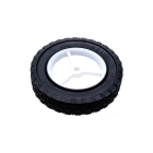 Univerzální plastové kolo pro motorové a elektrické sekačky průměr 200 mm pryžová pneumatika