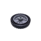 Univerzální plastové kolo s ložiskem pro motorové a elektrické sekačky průměr 175 mm pryžová pneumatika