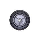 Univerzální plastové kolo s ložiskem pro motorové a elektrické sekačky průměr 200 mm pryžová pneumatika